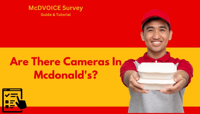 Are There Cameras In Mcdonald's?