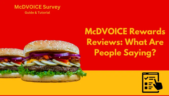 McDVOICE Rewards Reviews: What Are People Saying? McDVOICE Rewards Reviews: What Are People Saying?